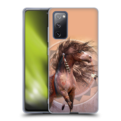 Laurie Prindle Fantasy Horse Spirit Warrior Soft Gel Case for Samsung Galaxy S20 FE / 5G