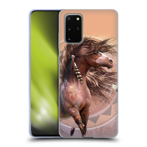 Laurie Prindle Fantasy Horse Spirit Warrior Soft Gel Case for Samsung Galaxy S20+ / S20+ 5G
