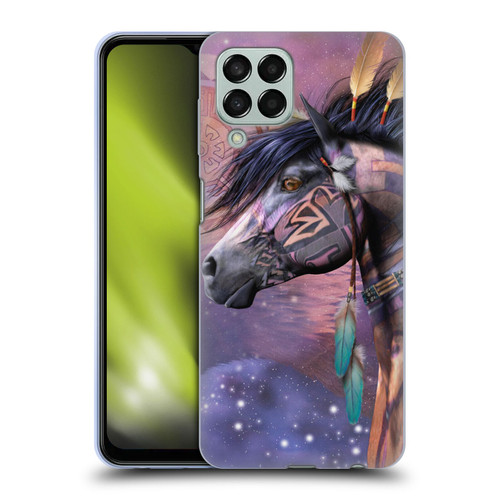 Laurie Prindle Fantasy Horse Native American Shaman Soft Gel Case for Samsung Galaxy M33 (2022)