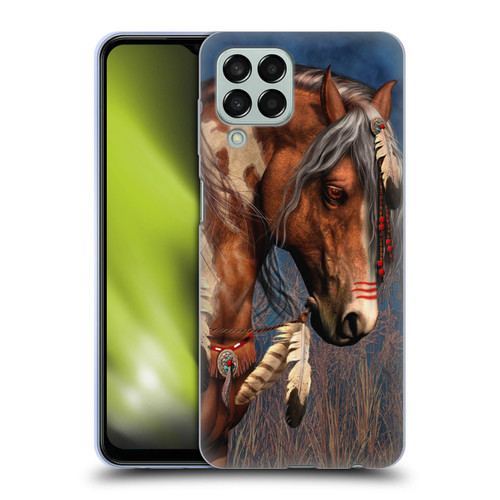 Laurie Prindle Fantasy Horse Native American War Pony Soft Gel Case for Samsung Galaxy M33 (2022)
