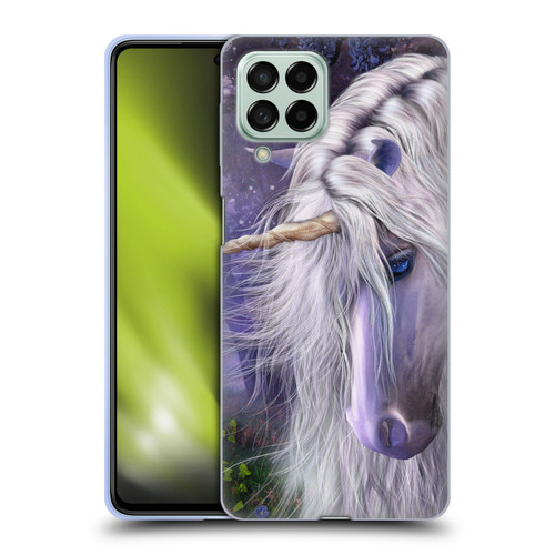 Laurie Prindle Fantasy Horse Moonlight Serenade Unicorn Soft Gel Case for Samsung Galaxy M53 (2022)