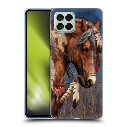 Laurie Prindle Fantasy Horse Native American War Pony Soft Gel Case for Samsung Galaxy M53 (2022)