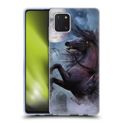 Laurie Prindle Fantasy Horse Sleepy Hollow Warrior Soft Gel Case for Samsung Galaxy Note10 Lite