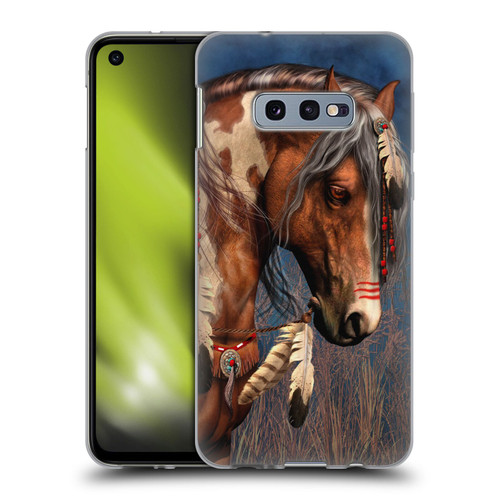 Laurie Prindle Fantasy Horse Native American War Pony Soft Gel Case for Samsung Galaxy S10e