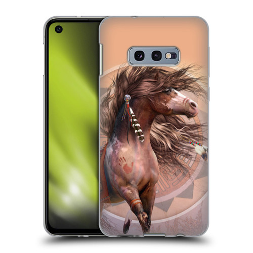 Laurie Prindle Fantasy Horse Spirit Warrior Soft Gel Case for Samsung Galaxy S10e