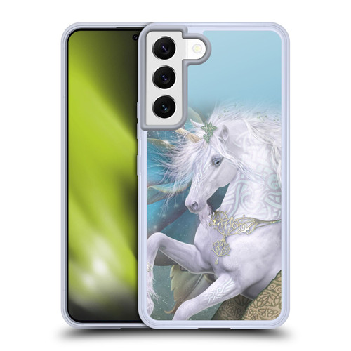 Laurie Prindle Fantasy Horse Kieran Unicorn Soft Gel Case for Samsung Galaxy S22 5G