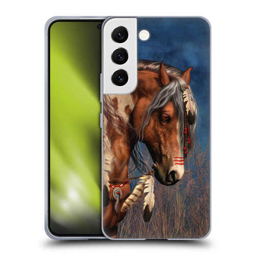 Laurie Prindle Fantasy Horse Native American War Pony Soft Gel Case for Samsung Galaxy S22 5G