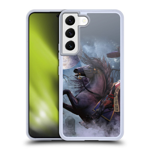 Laurie Prindle Fantasy Horse Sleepy Hollow Warrior Soft Gel Case for Samsung Galaxy S22 5G