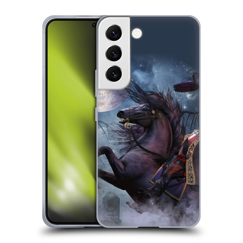 Laurie Prindle Fantasy Horse Sleepy Hollow Warrior Soft Gel Case for Samsung Galaxy S22 5G