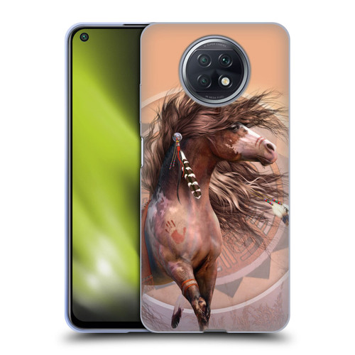 Laurie Prindle Fantasy Horse Spirit Warrior Soft Gel Case for Xiaomi Redmi Note 9T 5G