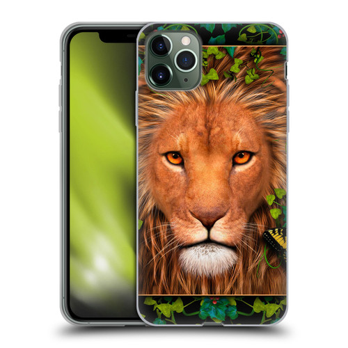 Laurie Prindle Lion Return Of The King Soft Gel Case for Apple iPhone 11 Pro Max