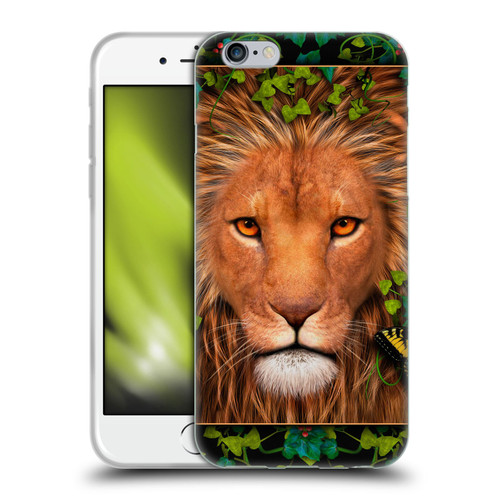 Laurie Prindle Lion Return Of The King Soft Gel Case for Apple iPhone 6 / iPhone 6s