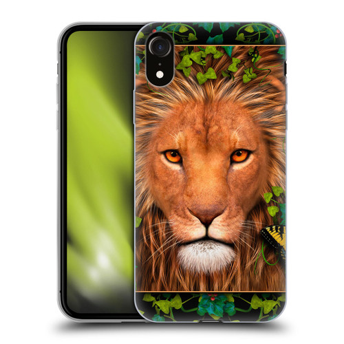 Laurie Prindle Lion Return Of The King Soft Gel Case for Apple iPhone XR