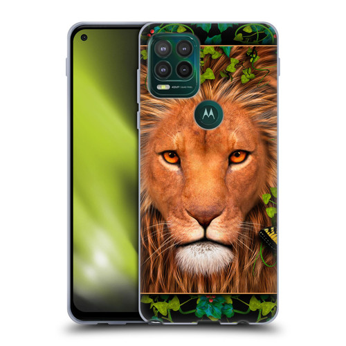 Laurie Prindle Lion Return Of The King Soft Gel Case for Motorola Moto G Stylus 5G 2021
