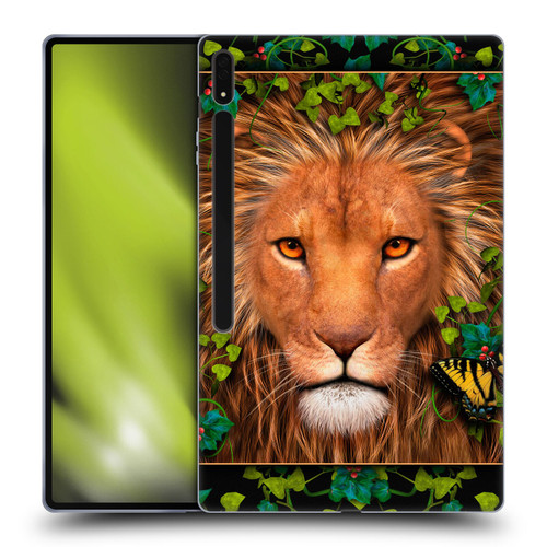 Laurie Prindle Lion Return Of The King Soft Gel Case for Samsung Galaxy Tab S8 Ultra