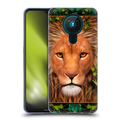 Laurie Prindle Lion Return Of The King Soft Gel Case for Nokia 5.3