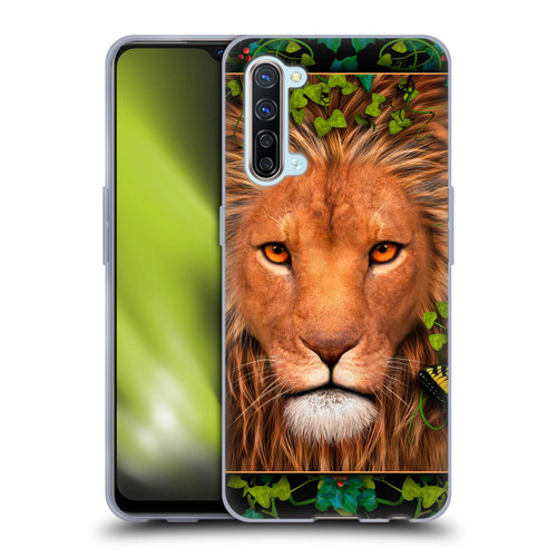 Laurie Prindle Lion Return Of The King Soft Gel Case for OPPO Find X2 Lite 5G