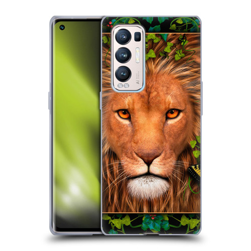 Laurie Prindle Lion Return Of The King Soft Gel Case for OPPO Find X3 Neo / Reno5 Pro+ 5G