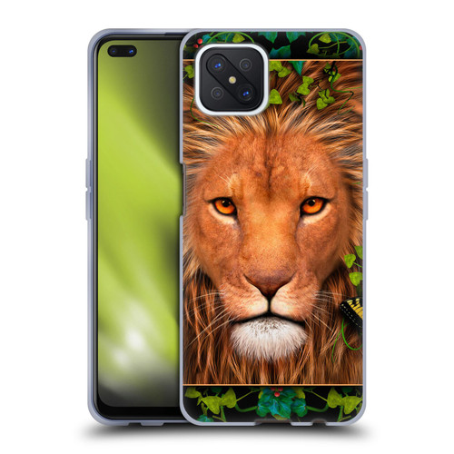 Laurie Prindle Lion Return Of The King Soft Gel Case for OPPO Reno4 Z 5G