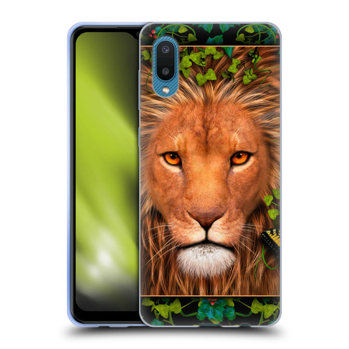 Laurie Prindle Lion Return Of The King Soft Gel Case for Samsung Galaxy A02/M02 (2021)