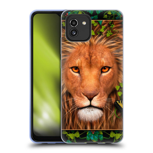 Laurie Prindle Lion Return Of The King Soft Gel Case for Samsung Galaxy A03 (2021)