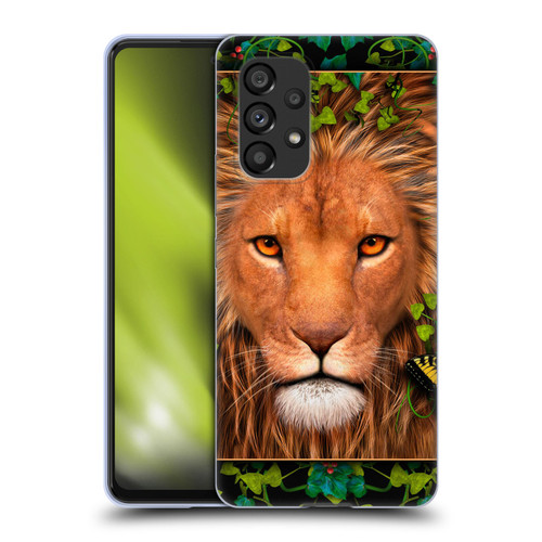 Laurie Prindle Lion Return Of The King Soft Gel Case for Samsung Galaxy A53 5G (2022)