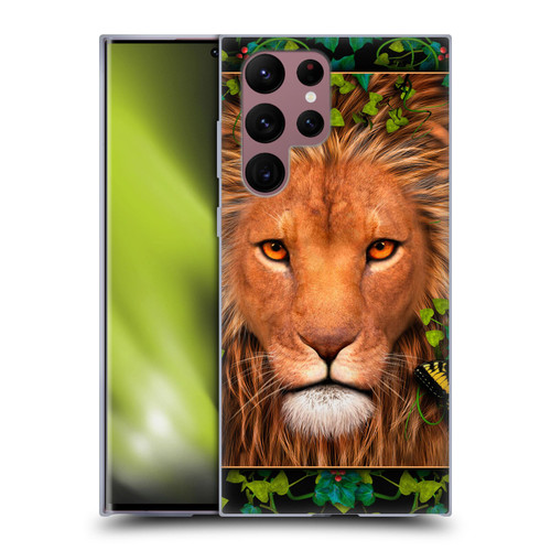Laurie Prindle Lion Return Of The King Soft Gel Case for Samsung Galaxy S22 Ultra 5G