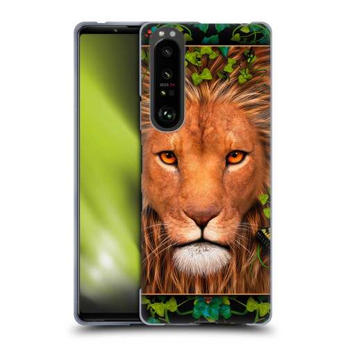Laurie Prindle Lion Return Of The King Soft Gel Case for Sony Xperia 1 III