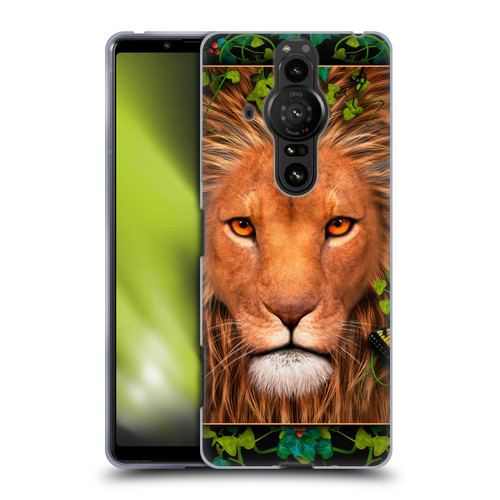 Laurie Prindle Lion Return Of The King Soft Gel Case for Sony Xperia Pro-I