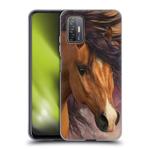 Laurie Prindle Western Stallion Flash Soft Gel Case for HTC Desire 21 Pro 5G