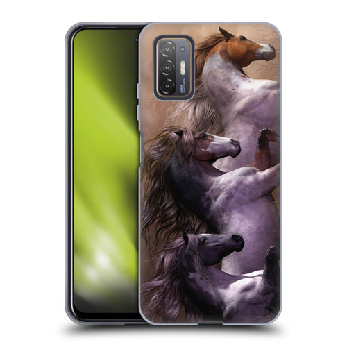 Laurie Prindle Western Stallion Run To Freedom Soft Gel Case for HTC Desire 21 Pro 5G