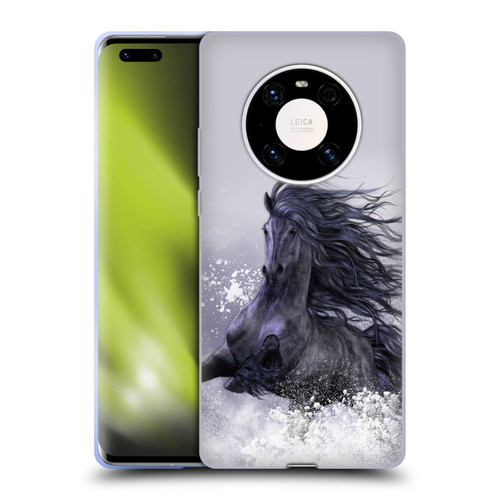 Laurie Prindle Western Stallion Winter Thunder Soft Gel Case for Huawei Mate 40 Pro 5G