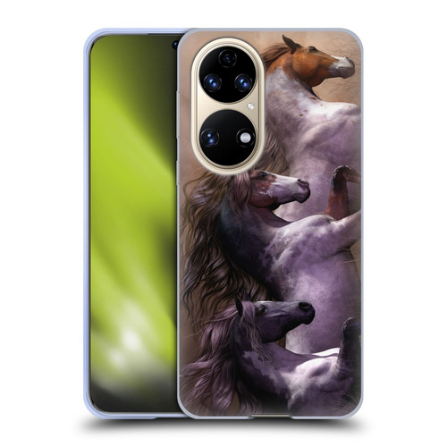 Laurie Prindle Western Stallion Run To Freedom Soft Gel Case for Huawei P50