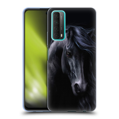 Laurie Prindle Western Stallion The Black Soft Gel Case for Huawei P Smart (2021)