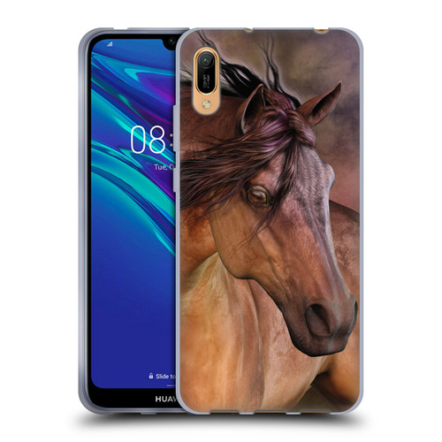 Laurie Prindle Western Stallion Belleze Fiero Soft Gel Case for Huawei Y6 Pro (2019)
