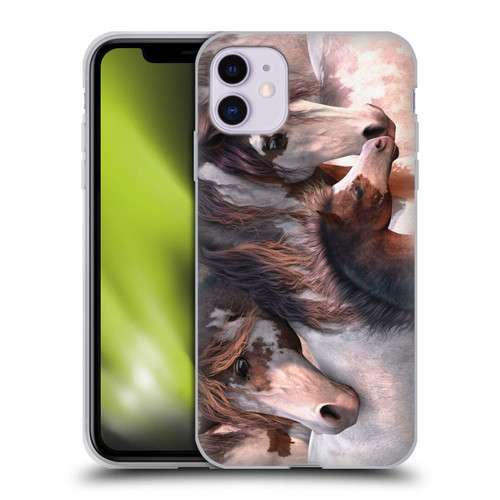 Laurie Prindle Western Stallion Generations Soft Gel Case for Apple iPhone 11