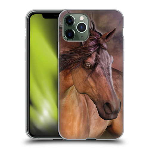 Laurie Prindle Western Stallion Belleze Fiero Soft Gel Case for Apple iPhone 11 Pro