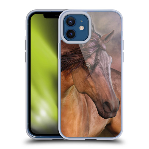 Laurie Prindle Western Stallion Belleze Fiero Soft Gel Case for Apple iPhone 12 / iPhone 12 Pro
