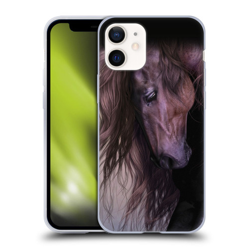 Laurie Prindle Western Stallion Equus Soft Gel Case for Apple iPhone 12 Mini