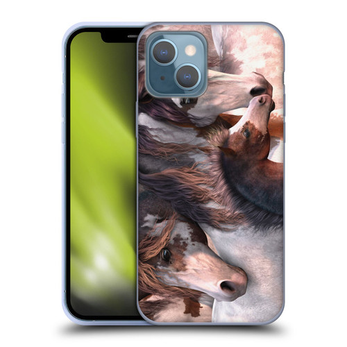 Laurie Prindle Western Stallion Generations Soft Gel Case for Apple iPhone 13