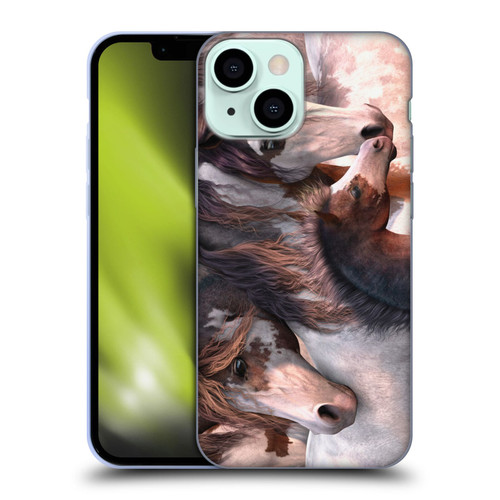 Laurie Prindle Western Stallion Generations Soft Gel Case for Apple iPhone 13 Mini