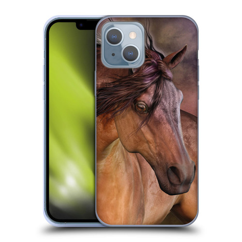 Laurie Prindle Western Stallion Belleze Fiero Soft Gel Case for Apple iPhone 14