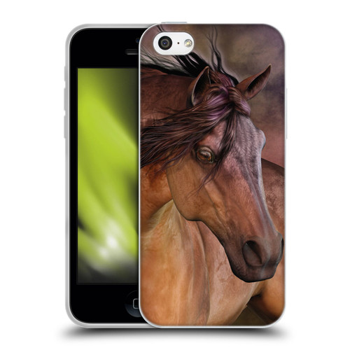 Laurie Prindle Western Stallion Belleze Fiero Soft Gel Case for Apple iPhone 5c