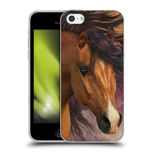 Laurie Prindle Western Stallion Flash Soft Gel Case for Apple iPhone 5c