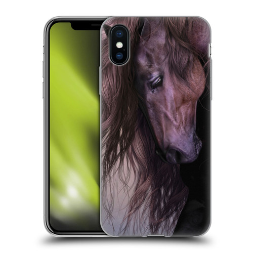 Laurie Prindle Western Stallion Equus Soft Gel Case for Apple iPhone X / iPhone XS