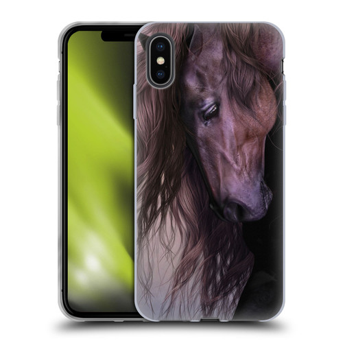 Laurie Prindle Western Stallion Equus Soft Gel Case for Apple iPhone XS Max