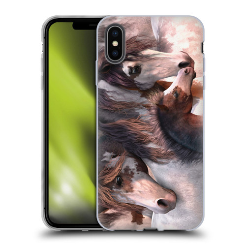 Laurie Prindle Western Stallion Generations Soft Gel Case for Apple iPhone XS Max