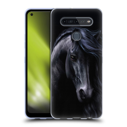 Laurie Prindle Western Stallion The Black Soft Gel Case for LG K51S
