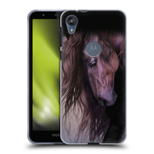 Laurie Prindle Western Stallion Equus Soft Gel Case for Motorola Moto E6