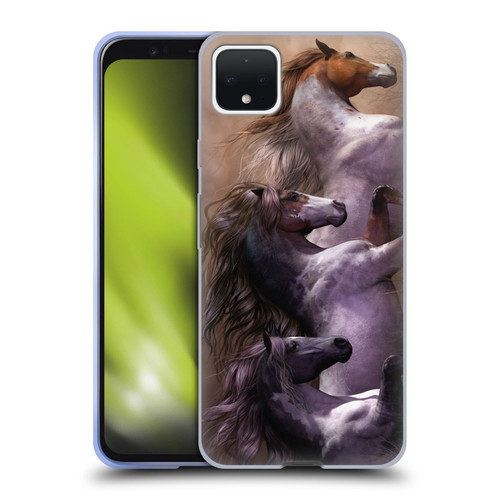 Laurie Prindle Western Stallion Run To Freedom Soft Gel Case for Google Pixel 4 XL